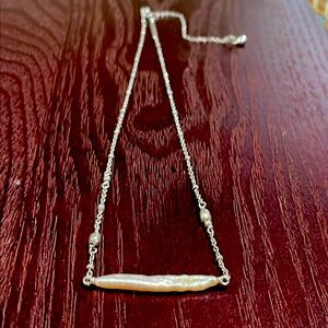 Kendra Scott
Women's White Eileen Silver Pendant Necklace